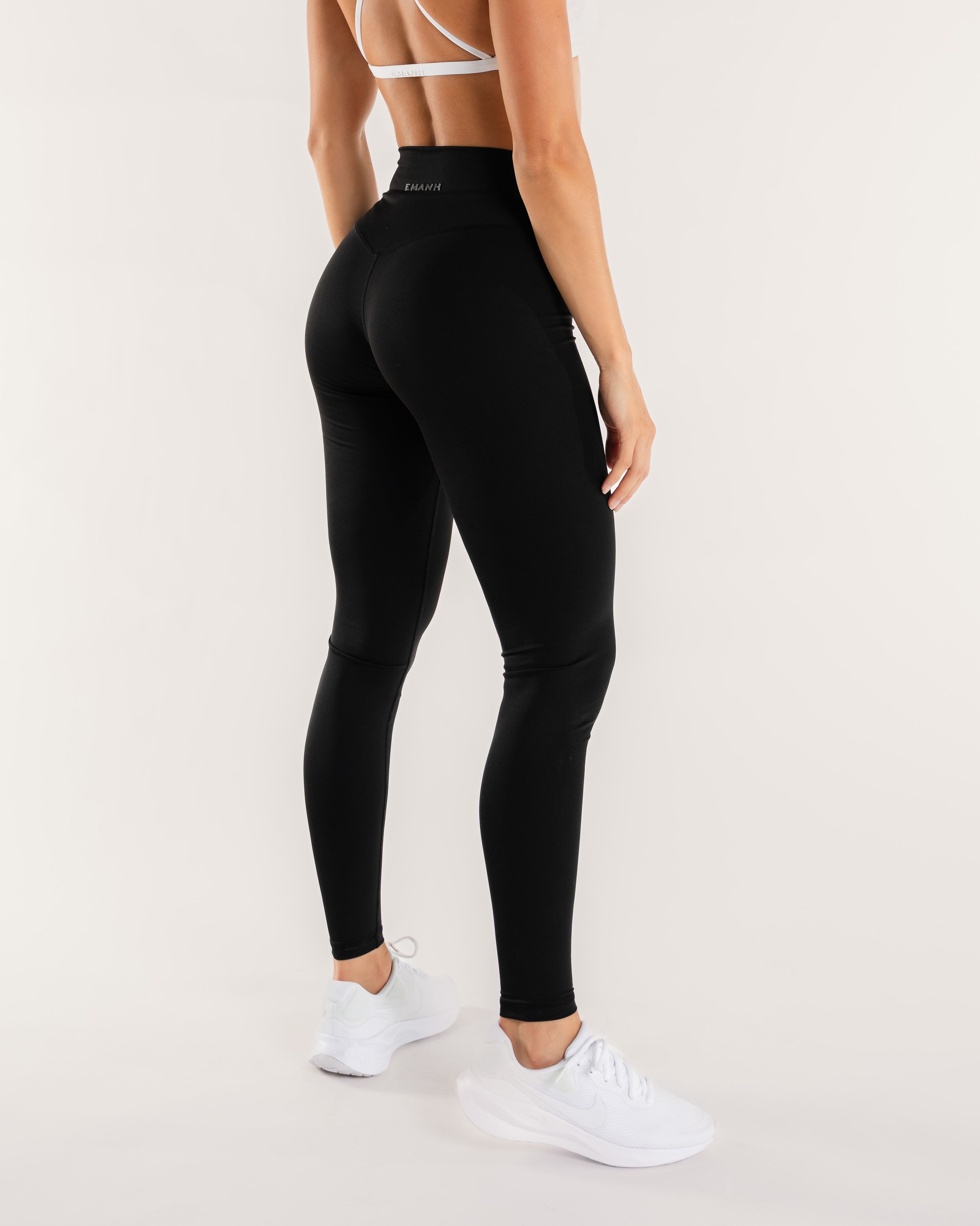Progress Black Leggings