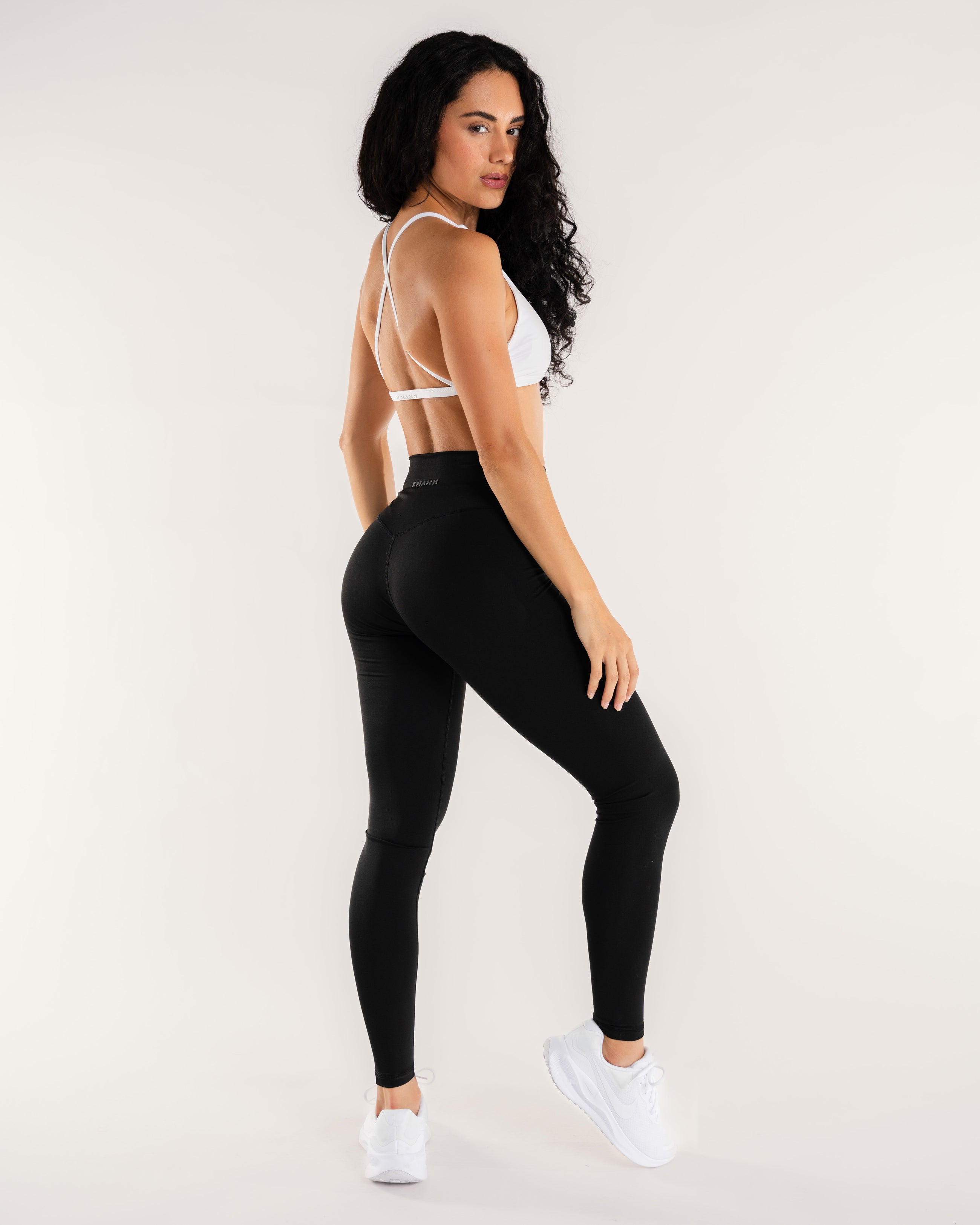 Progress Black Leggings