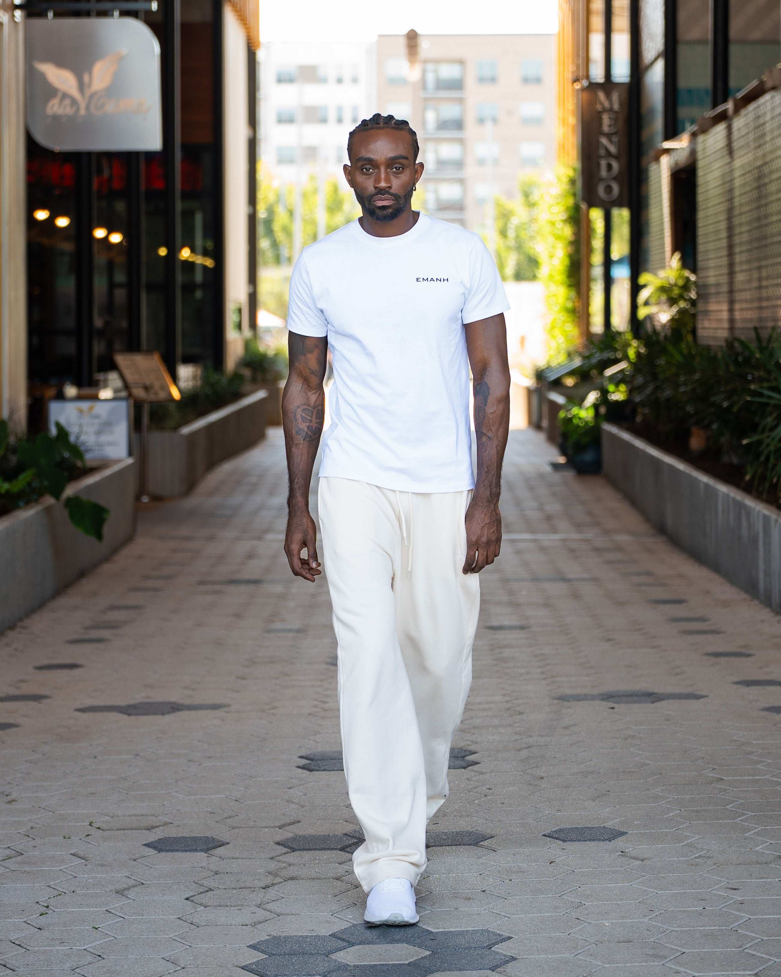 Optic White Fitted Tee