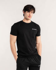 Progress Black Fitted Tee