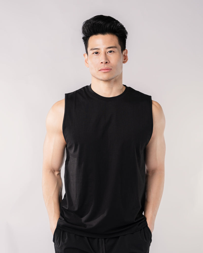 Progress Black Muscle Tank
