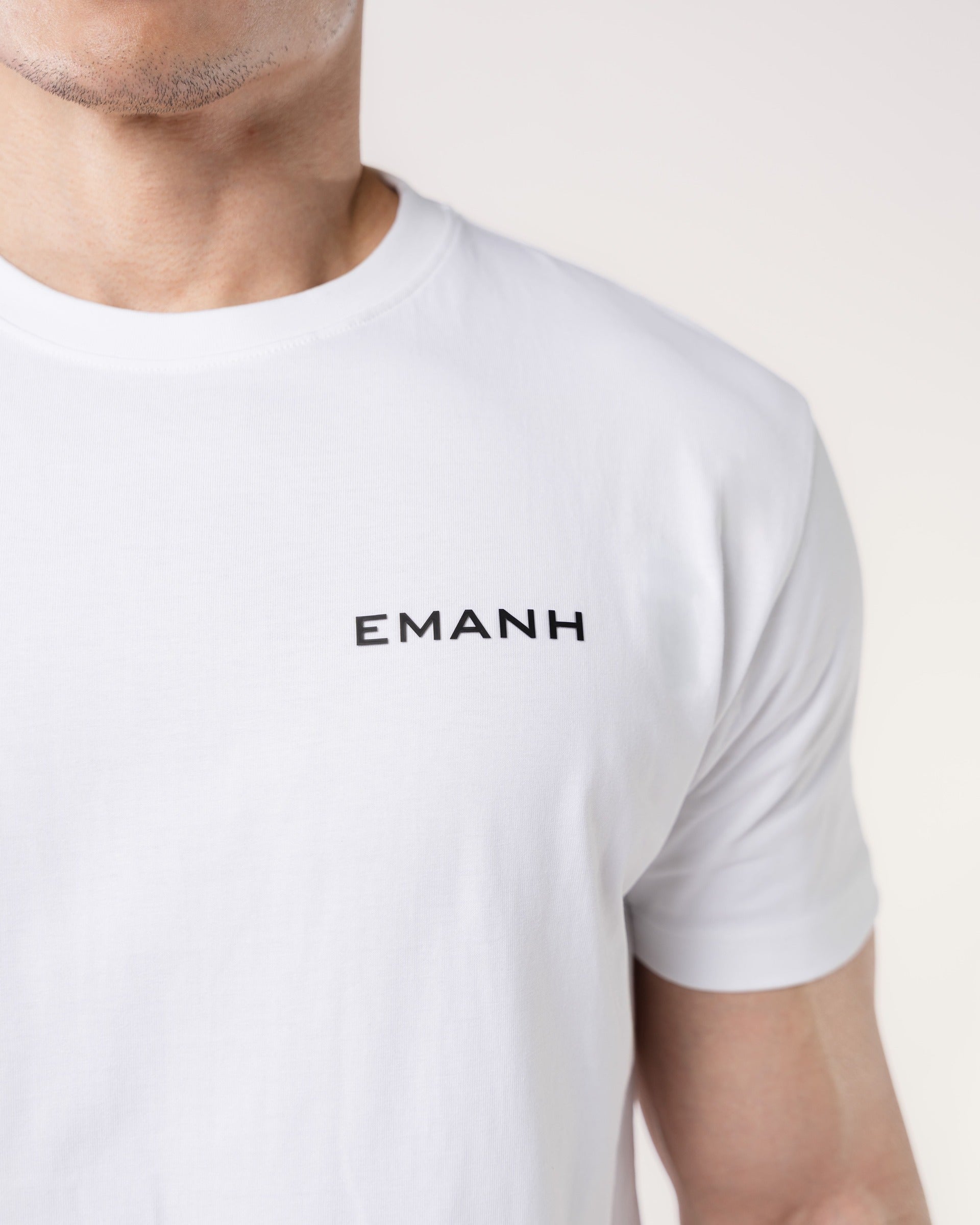 Optic White Fitted Tee