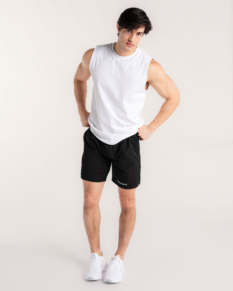 Optic White Muscle Tank