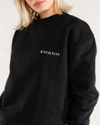 Progress Black Crewneck