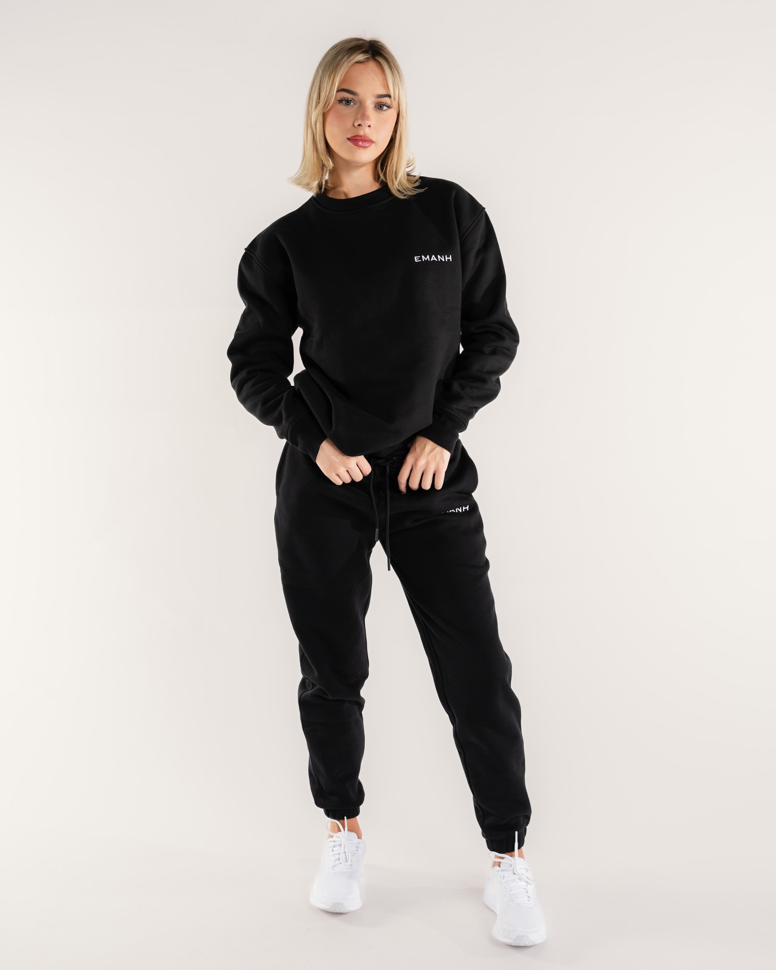 Progress Black Crewneck