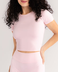 Icy Pink Serene Baby Tee