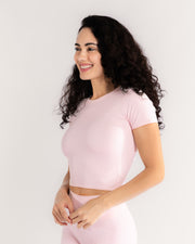 Icy Pink Serene Baby Tee