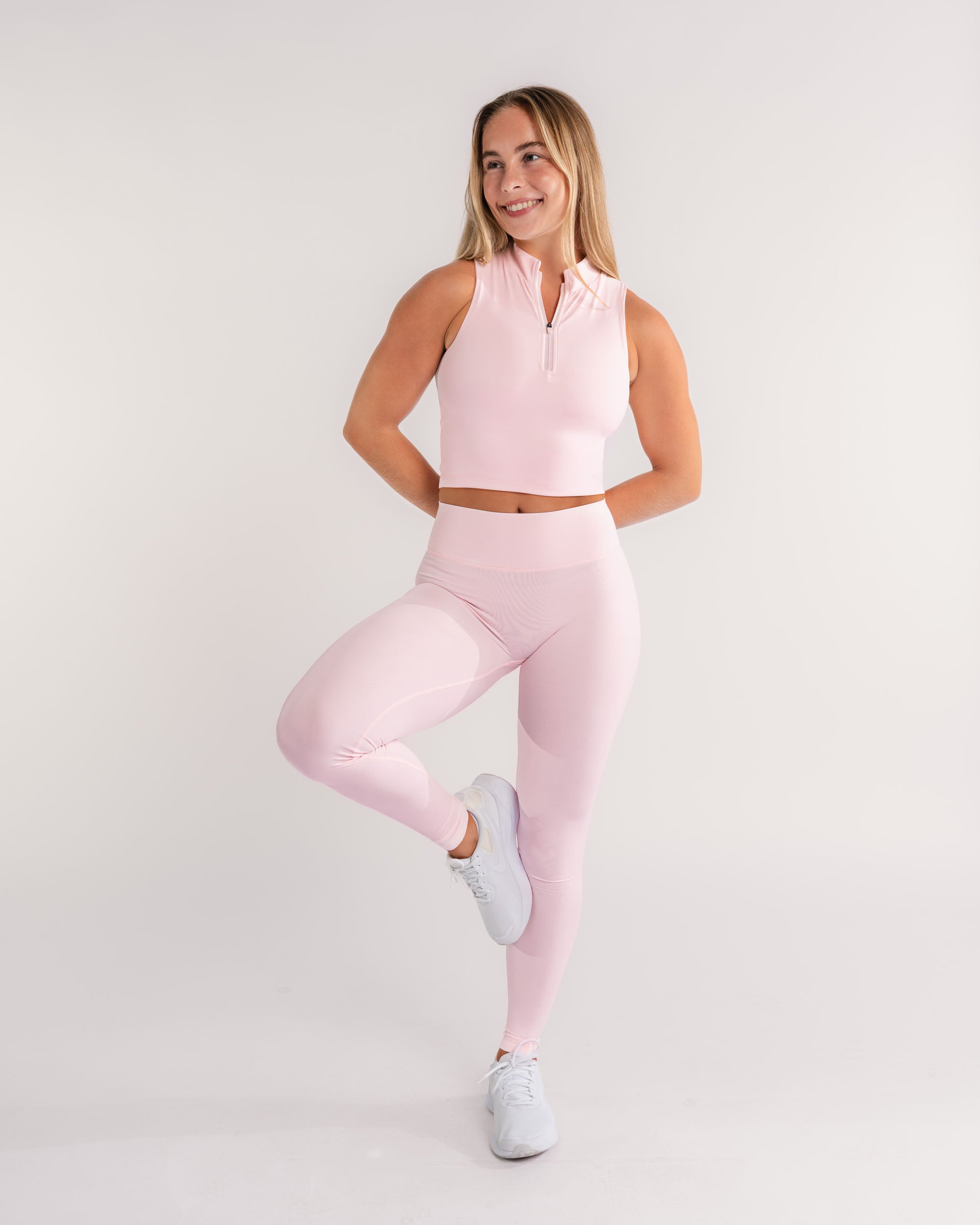 Icy Pink Serene Leggings 25"