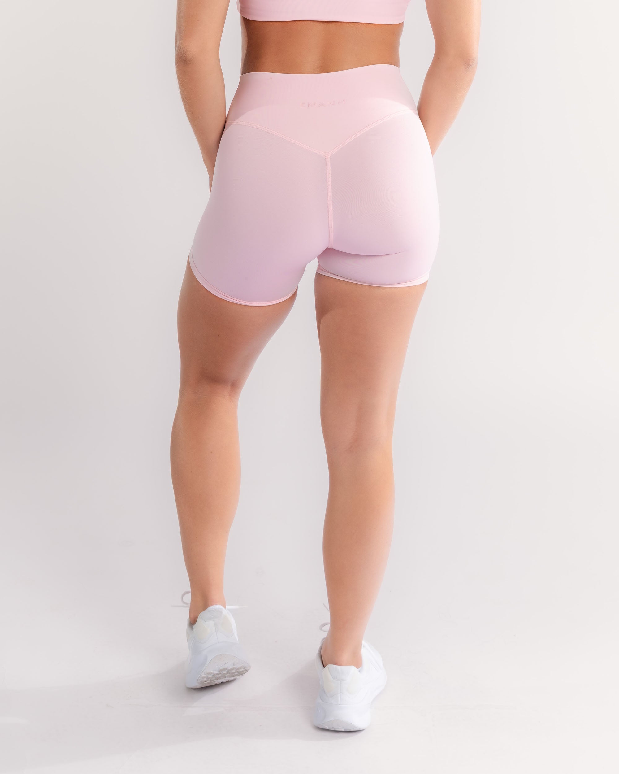 Icy Pink Serene Shorts 4"